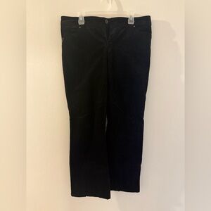 Tribal Black Stretch Corduroy Pants